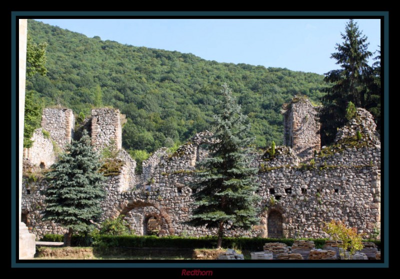 Murallas exteriores del Monasterio de Manasija