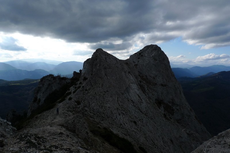 cerca de la cumbre