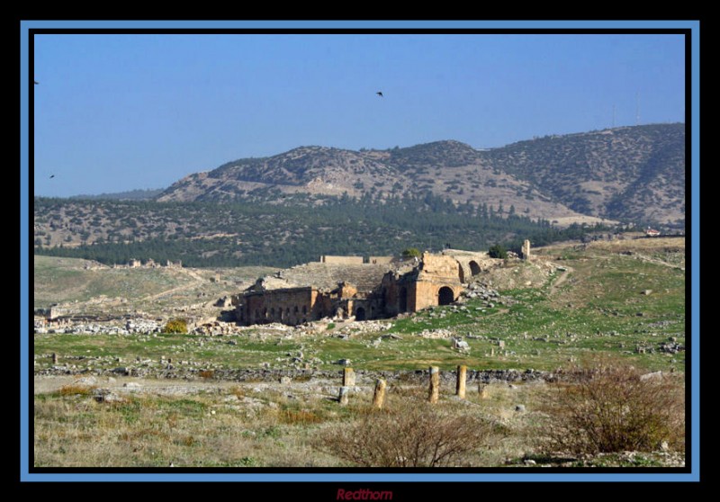 Ruinas del teatro romano de Hierapolis