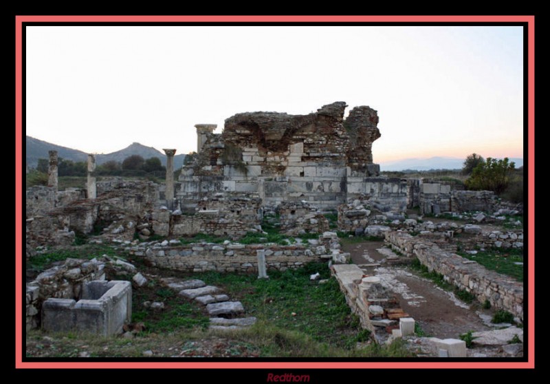 Ruinas de la basilica cristiana de Efeso