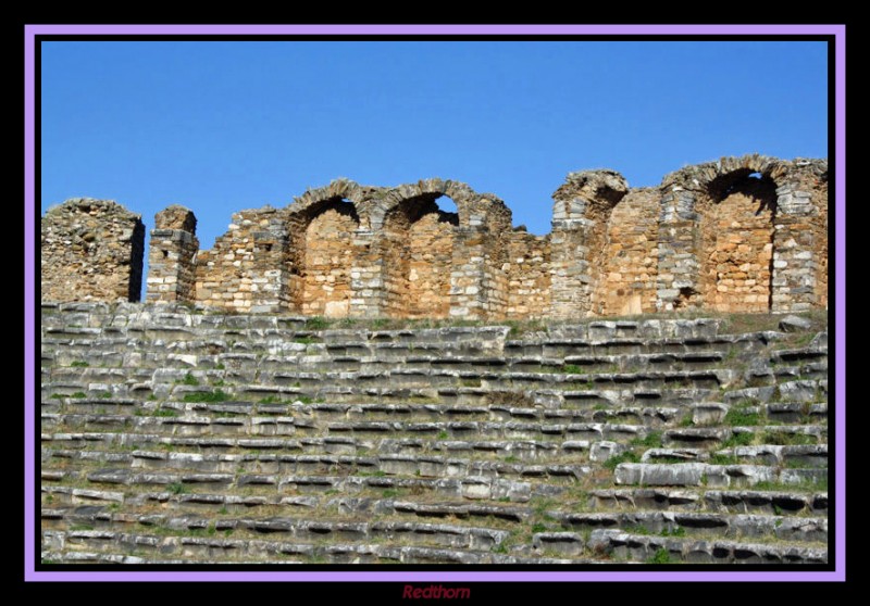 Gradas del Odeon de Afrodisias