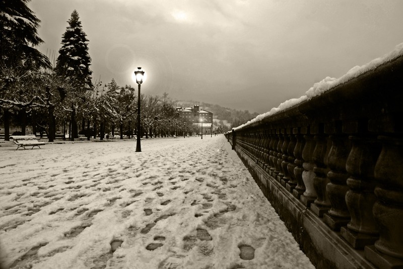 paseo nevado