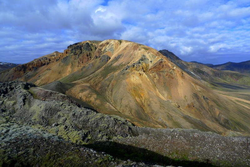 volcanes de riolita