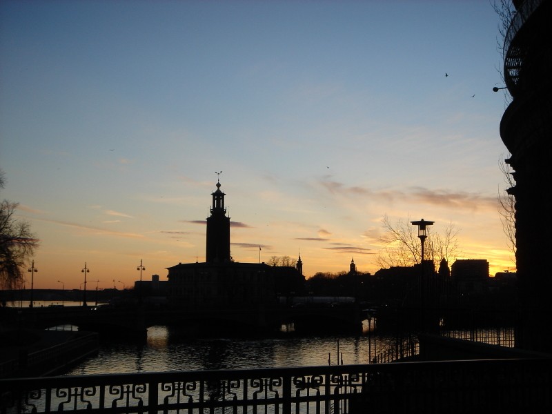 Atardecer en Escandinavia