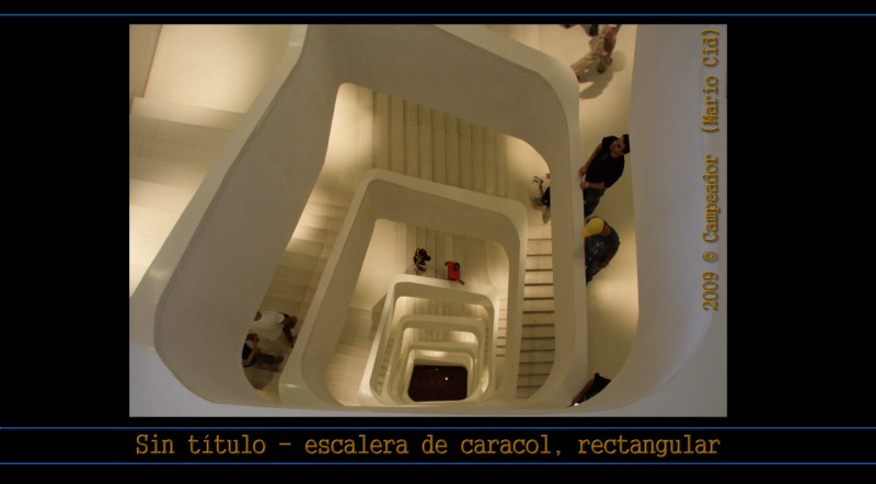 sin ttulo - escalera de caracol, rectangular