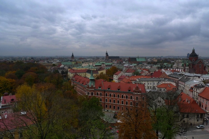 tejados de Cracovia