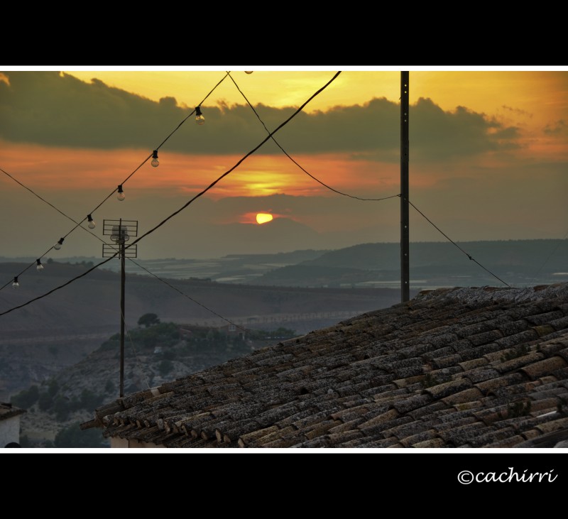 atardecer en Aledo