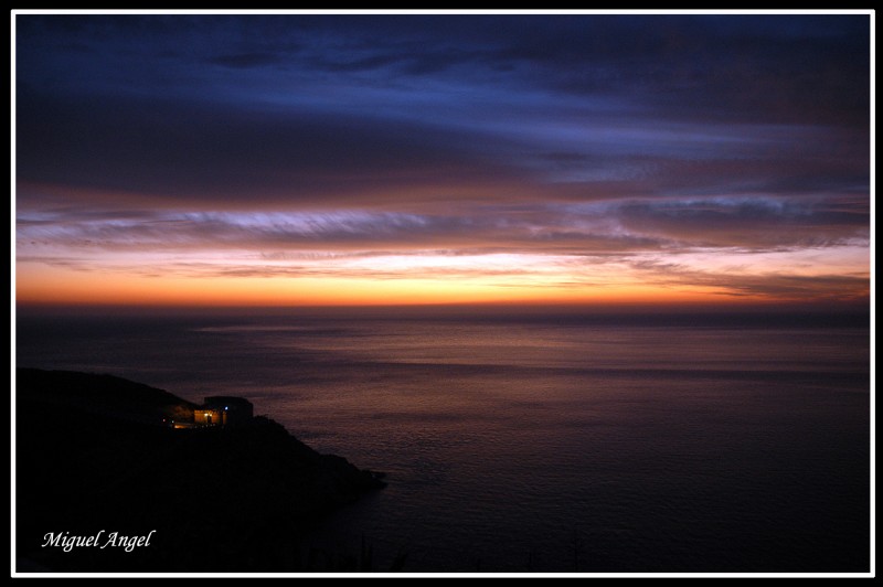 castillo del desnarigado, amanecer