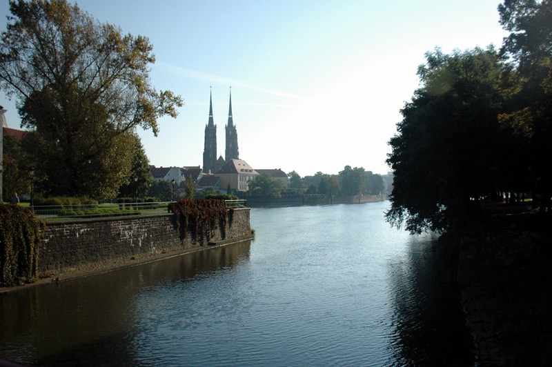 Catedral  a orillas del Oder