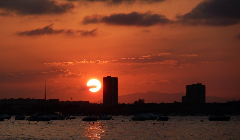 Atardecer en P Honda 117