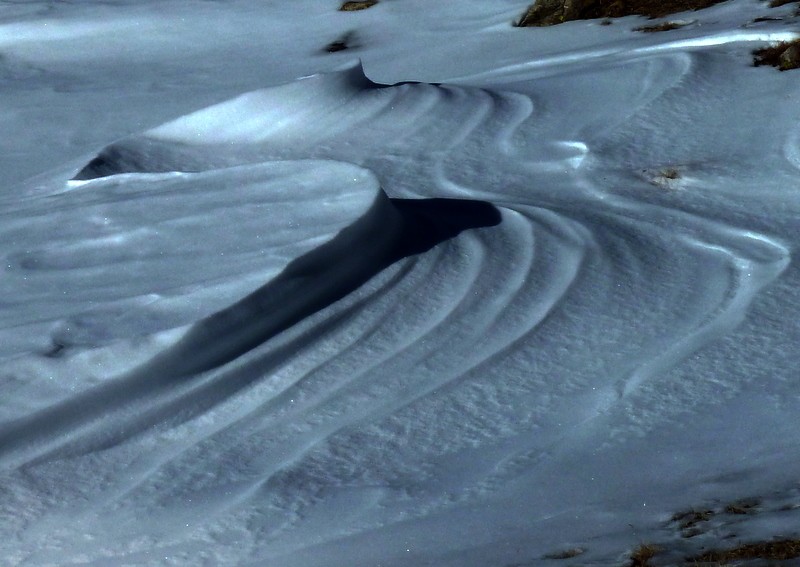 olas de nieve