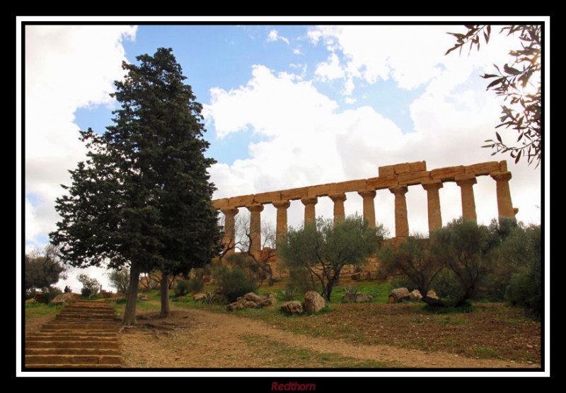 Templo griego en Agrigento