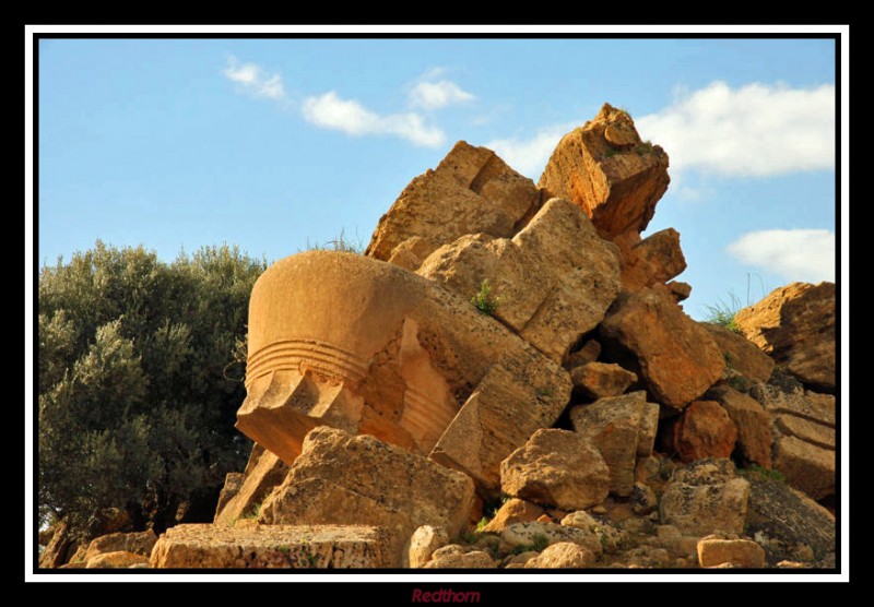 Poco queda del templo dedicado a Jupiter