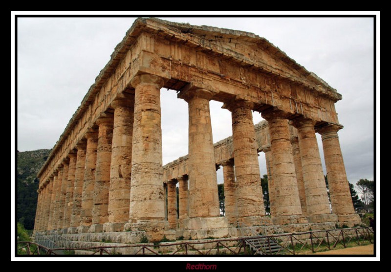 Templo troyano de Segesta