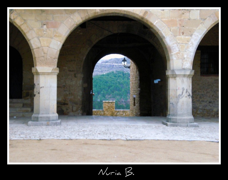 Entrada a la entrada de la puerta.