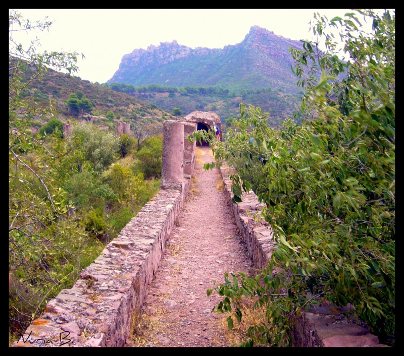 Agujas de Santa Agueda al fondo.