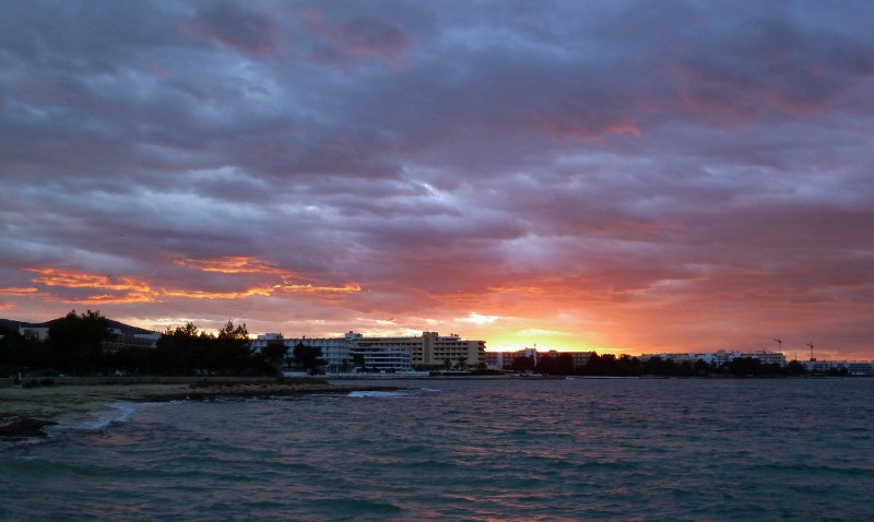 Atardecer de llagada 23