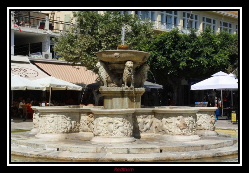 Fuente de los Leones en Hora