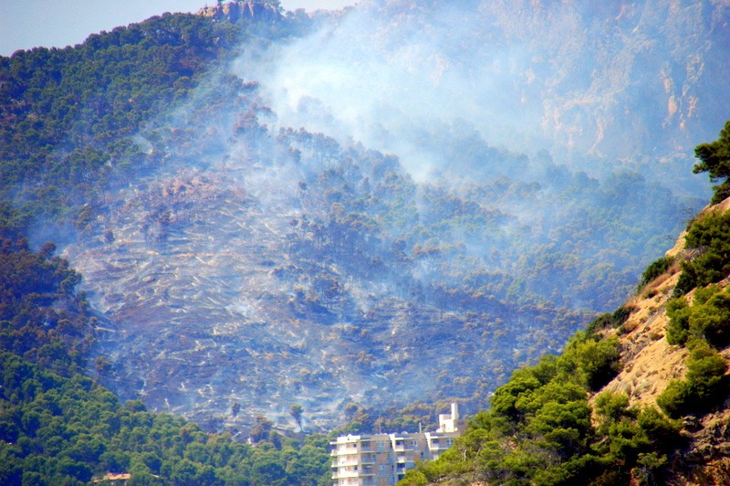 El incendio de hoy 3