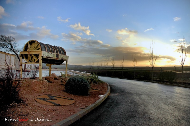 Amanecer en la bodega