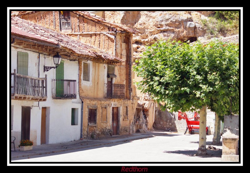 Casa en peligro de derrumbe