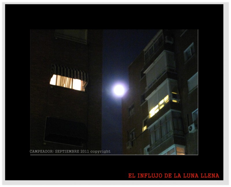 El influjo de la Luna llena