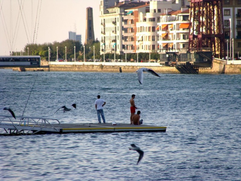 Ultimos baos...entre gaviotas