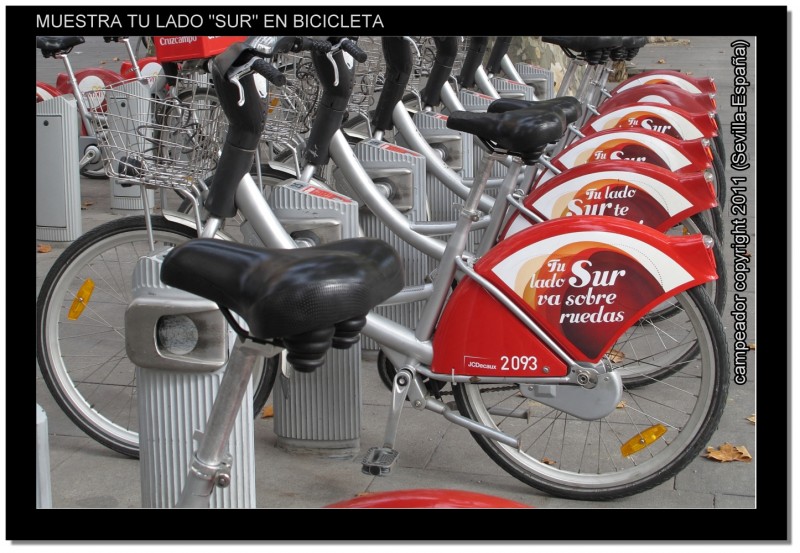 Muestra tu lado sur en bicicleta