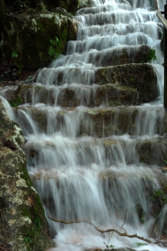 escalera de agua