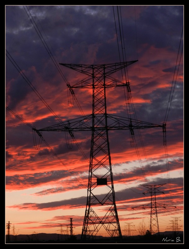 Atardecer elctrico