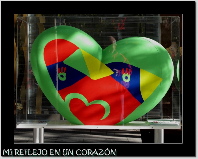 Mi reflejo en un corazn