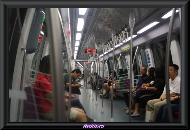 El metro de Singapur:limpio, rpido y puntual