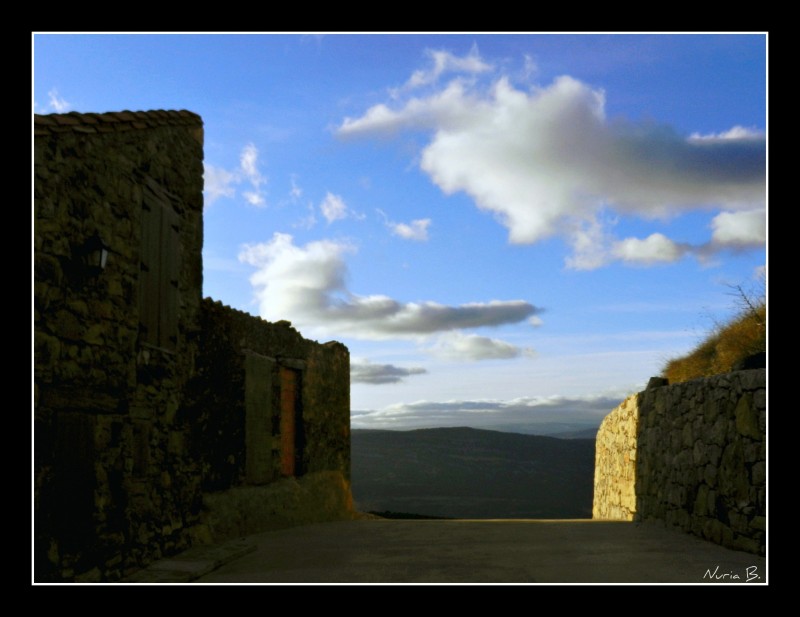 Calle al cielo.