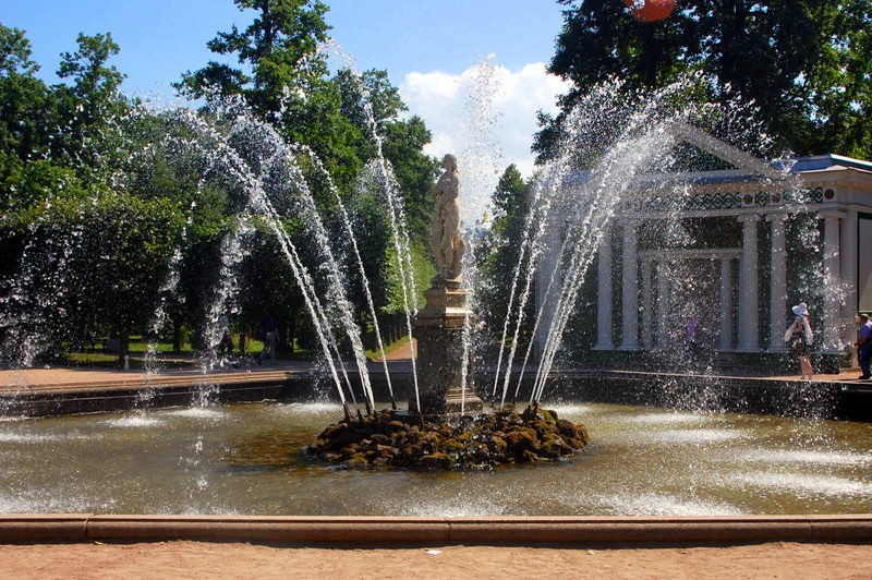 Jardines en Pushkin