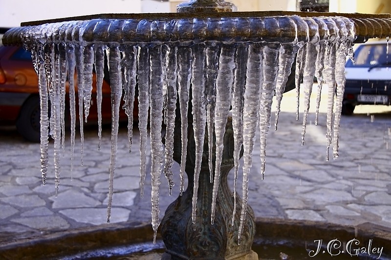 la fuente helada