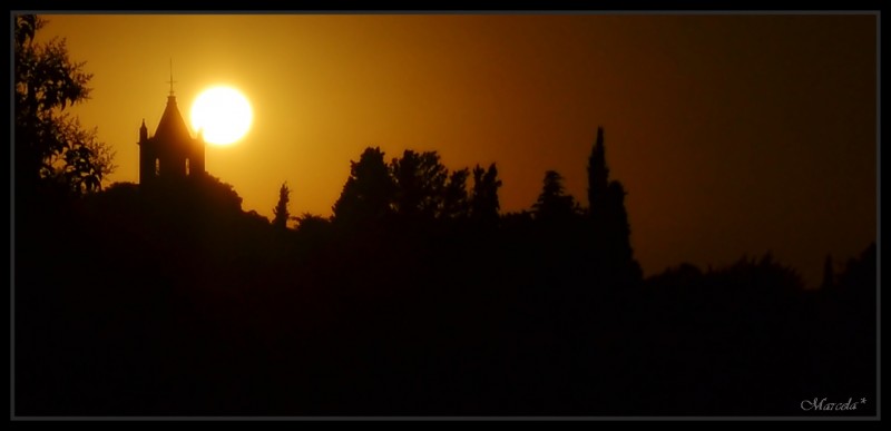 Atardecer  del 31-12-2011