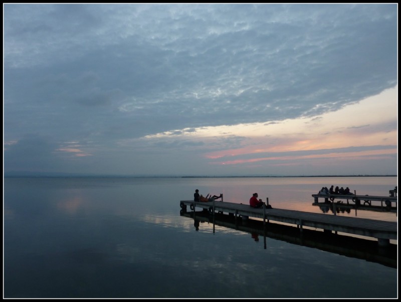 Atardecer en la Albufera