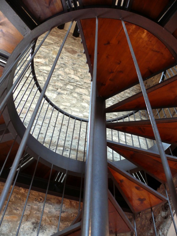 escalera de caracol