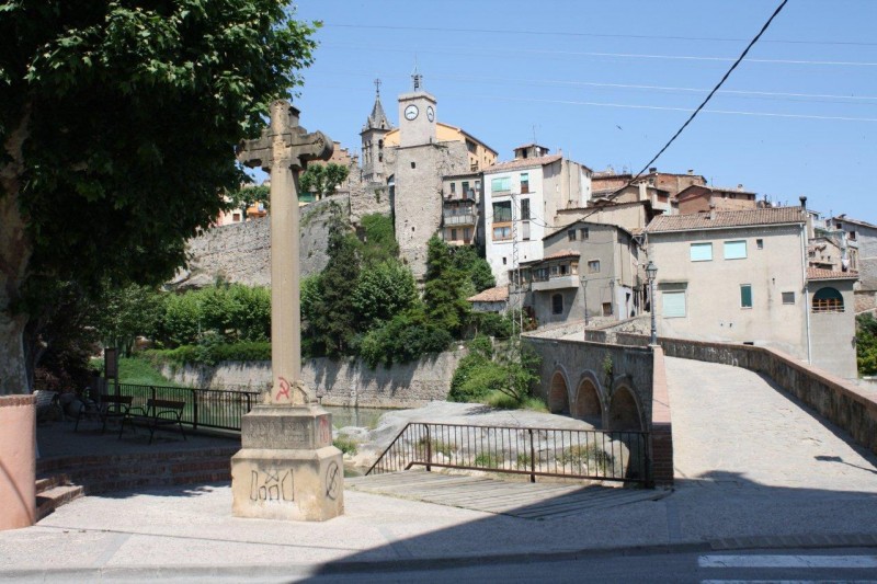 EL PONT PINS DE GIRONELLA, DIT ARA  PONT VELL.