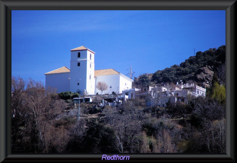 Iglesia de Capileira en las Alpujarras