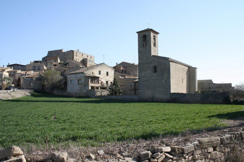 VISTA DE SANTA FE DE SEGARRA A LLEIDA