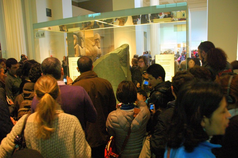 Espectacin por ver la PIedra Roseta