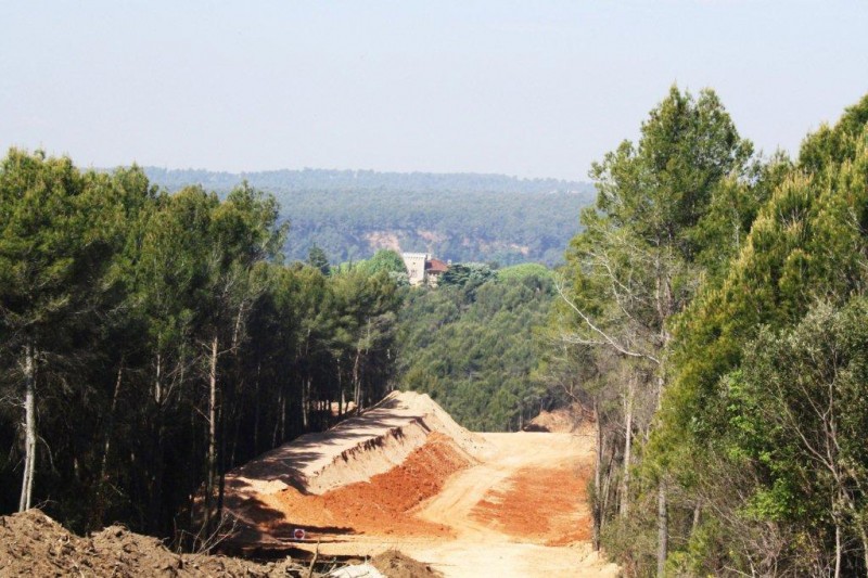 GASODUCTE AMB VISTES. LA TORRE TURULL