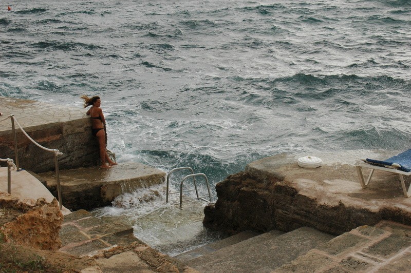 Esperando la ola