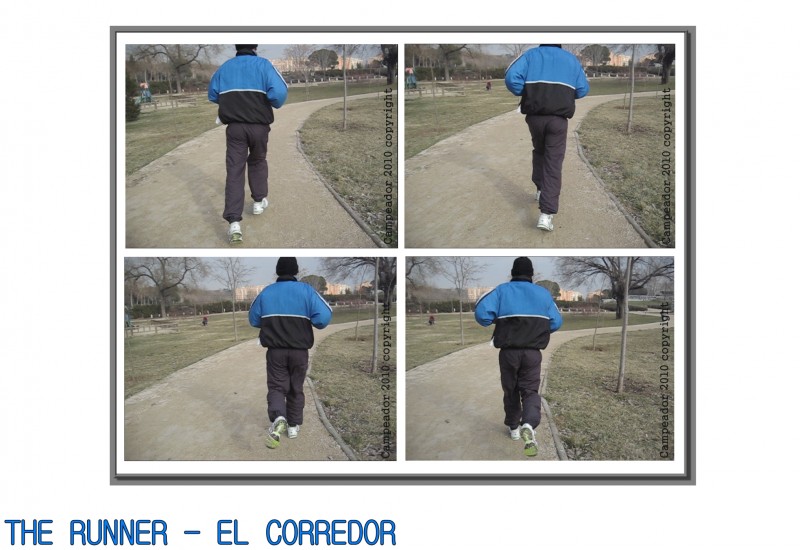 THE RUNNER -- EL CORREDOR. Photography by Mario Cid (Campeador). Dedicada a mi hermano.