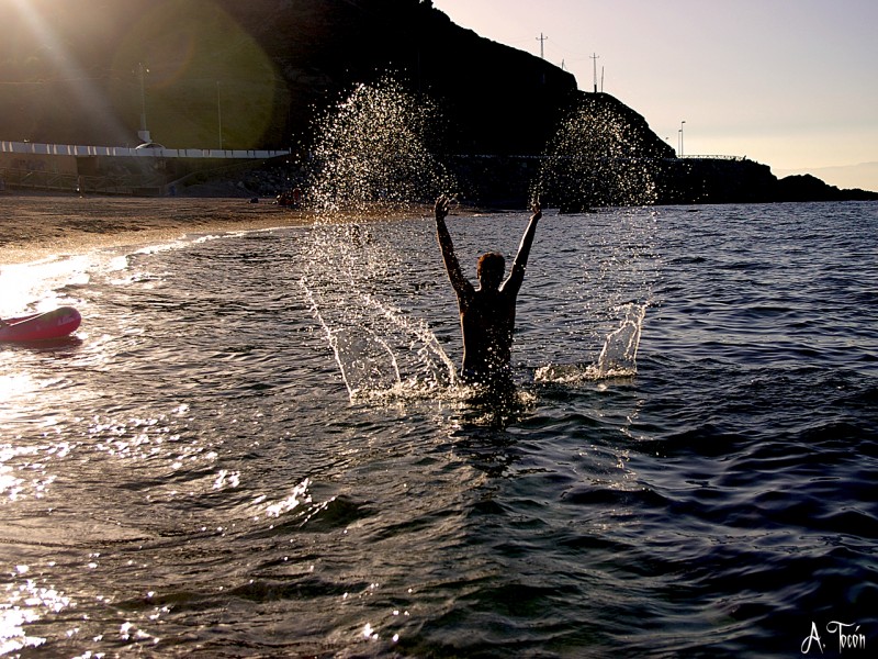 Jugando con agua