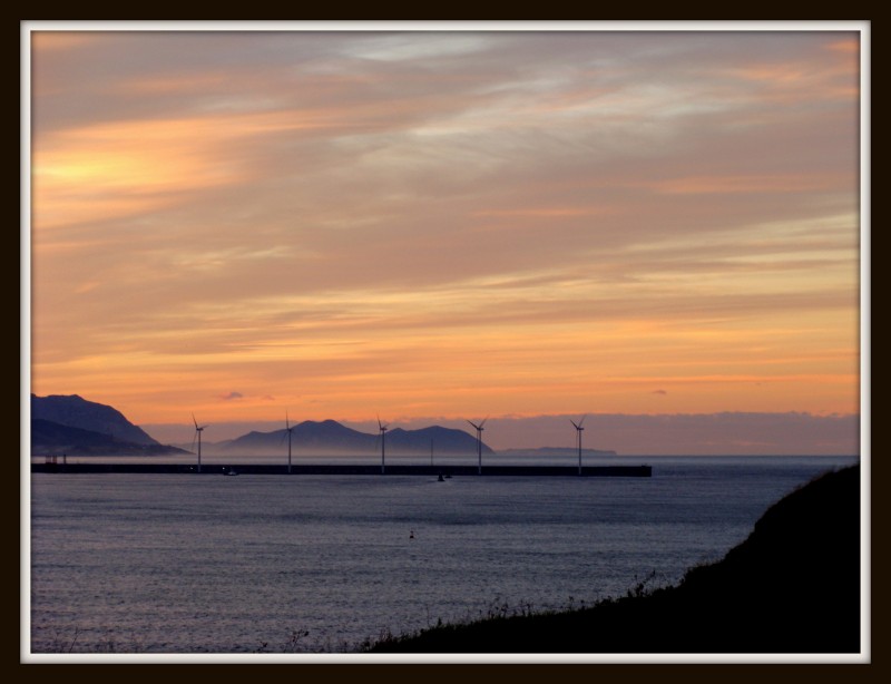 Atardecer Puerto Bilbao