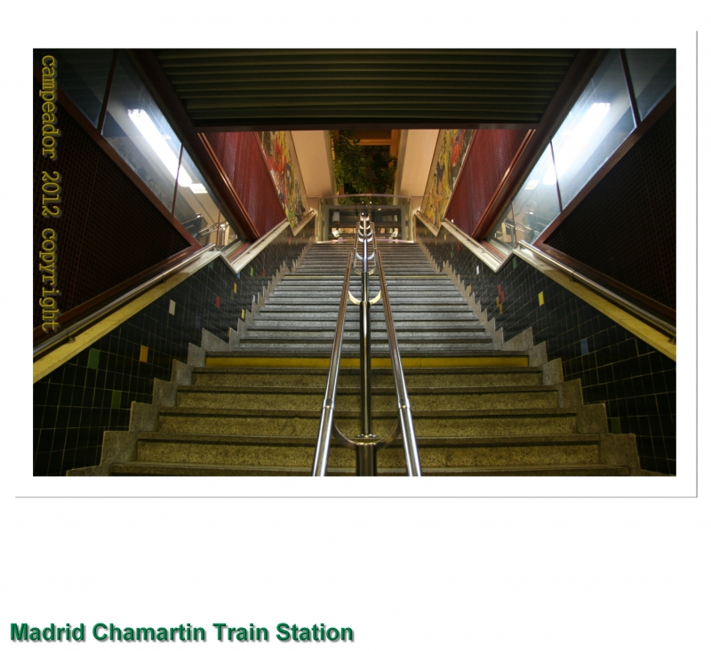 Madrid Chamartin Train Station. Estacin de Trenes de Chamartin (Madrid-Espaa). Photography Mario Cid (Campeador)