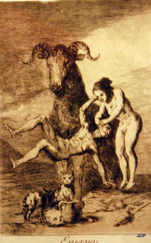 Caprichos de Goya.. Grabados