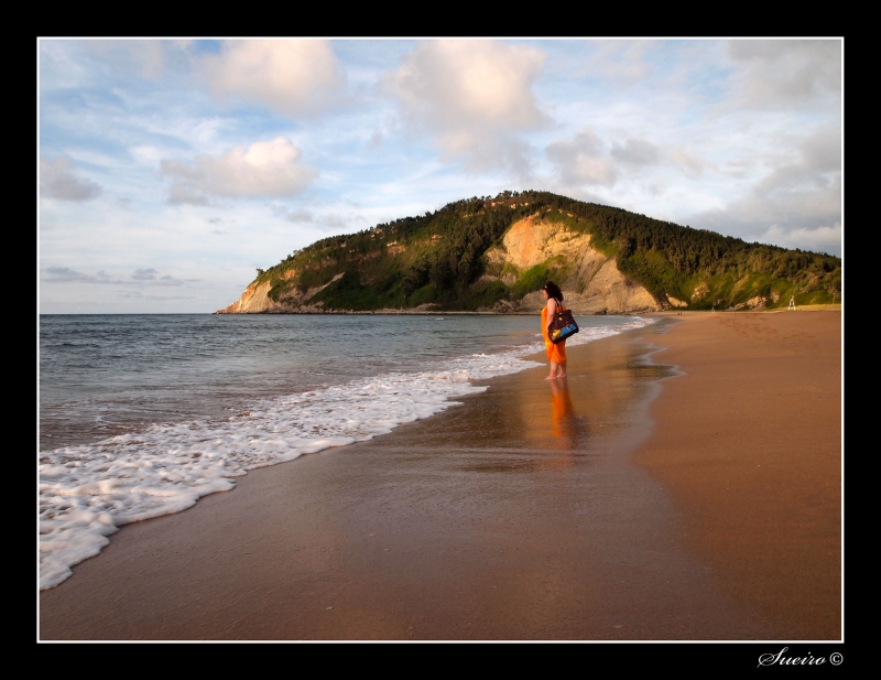 mirando al mar